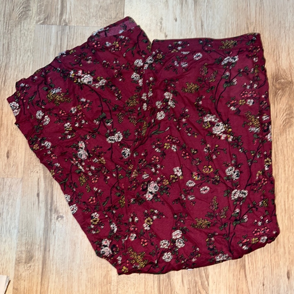 Floral Maxi Skirt